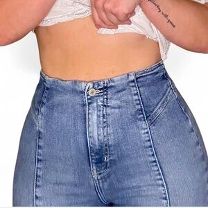 We The Free High Rise flare bell bottom Jeans